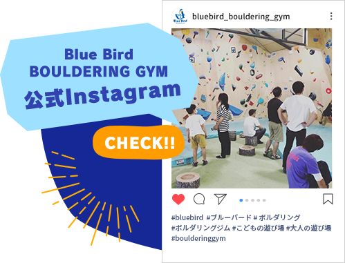 Blue Bird BOULDERING GYM 公式instagram